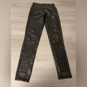 Bike leather pant